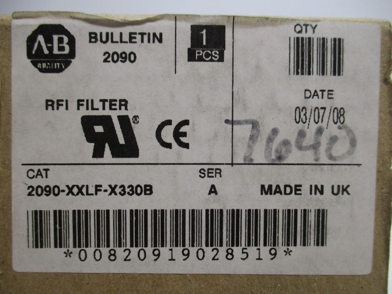 ALLEN BRADLEY 2090-XXLF-X330B SER. A NSMP
