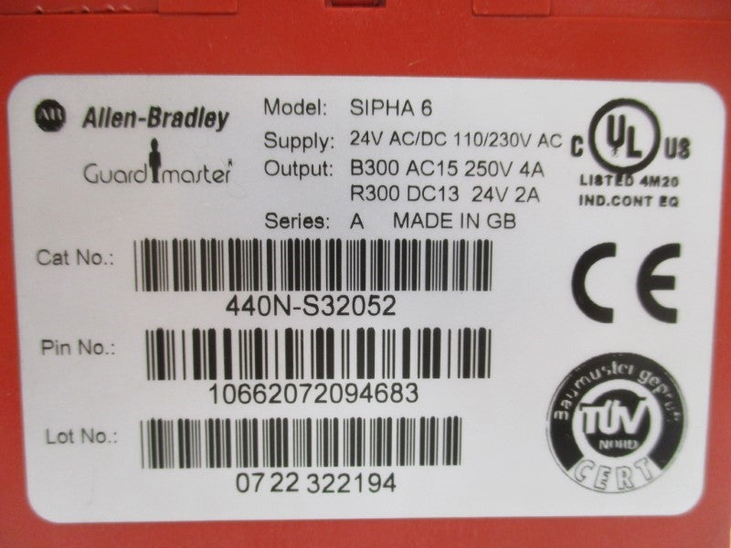 ALLEN BRADLEY 440N-S32052 SER. A UNMP