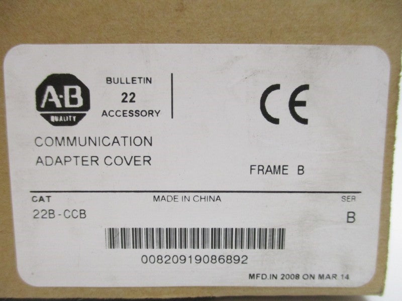 ALLEN BRADLEY 22B-CCB SER. B NSMP