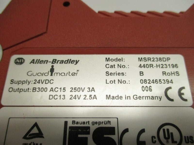 ALLEN BRADLEY 440R-H23196 SER. B NSNP