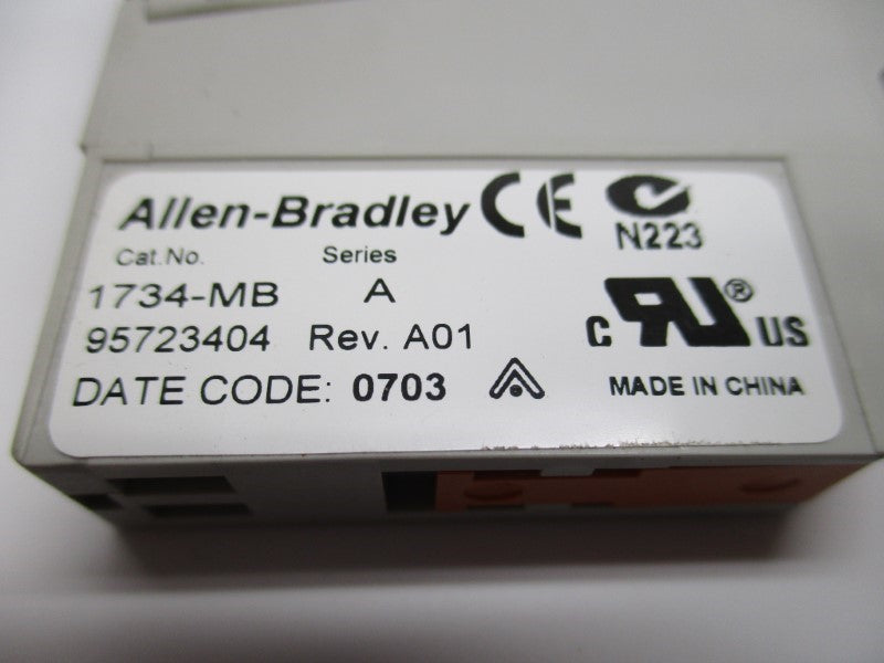 ALLEN BRADLEY 1734-TBCJC SER. A NSMP