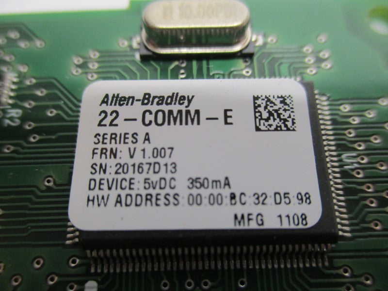 INDUSTRIAL SPARE PART 22-C0MM-E SER. A F/W 1.007 NSMP