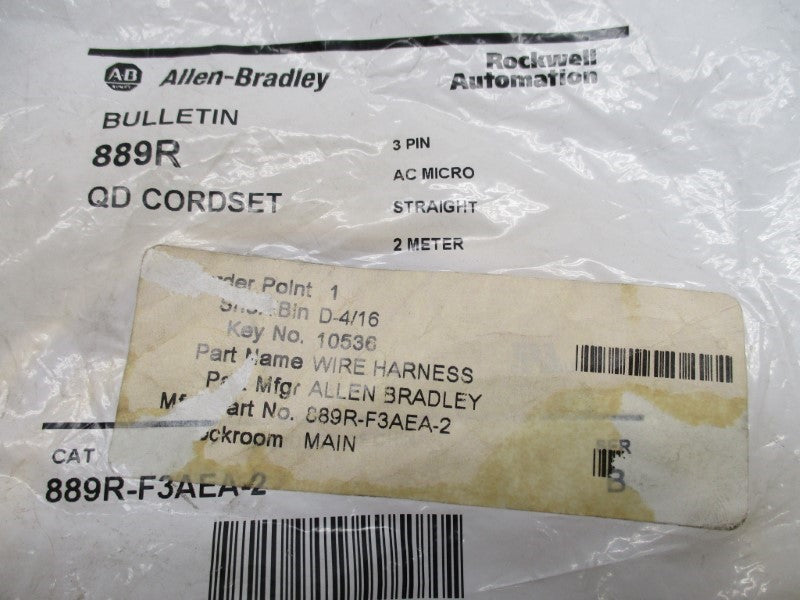 ALLEN BRADLEY 889R-F3AEA-2 SER. B NSMP