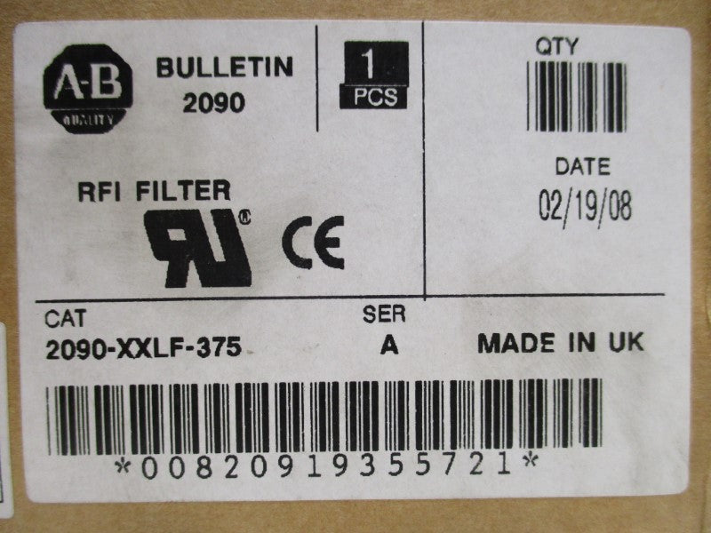 INDUSTRIAL SPARE PART 2090-XXLF-375 SER. A 500VAC 75A NSMP