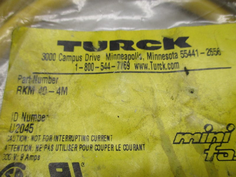 TURCK RKM40-4M NSMP