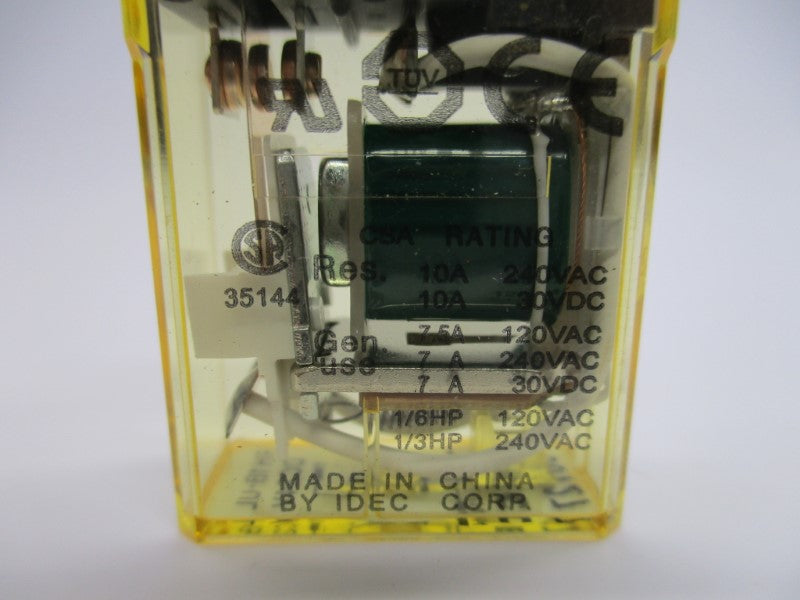IDEC RH1B-UL 24VDC 10A NSNP
