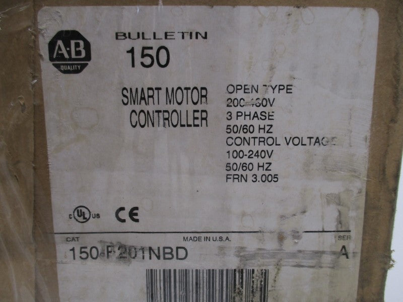 ALLEN BRADLEY 150-F201NBD SER. A F/W 3.005 NSMP