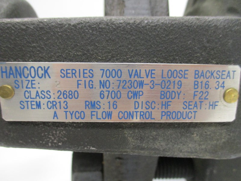 HANCOCK 7230W-3-0219 NSNP