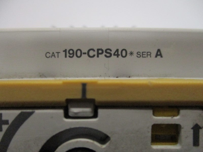 INDUSTRIAL SPARE PART 190-CPS40D SER. A UNMP