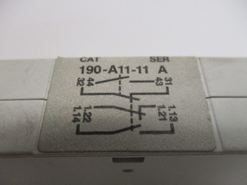 INDUSTRIAL SPARE PART 190-A11-11 SER. A (AS-PICTURED) UNMP