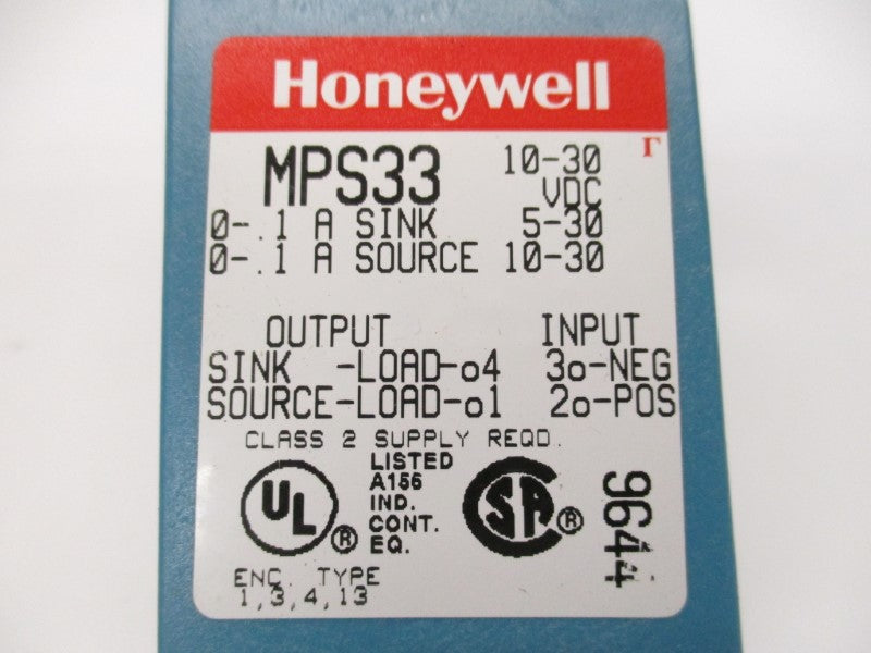 HONEYWELL MPS33 NSMP