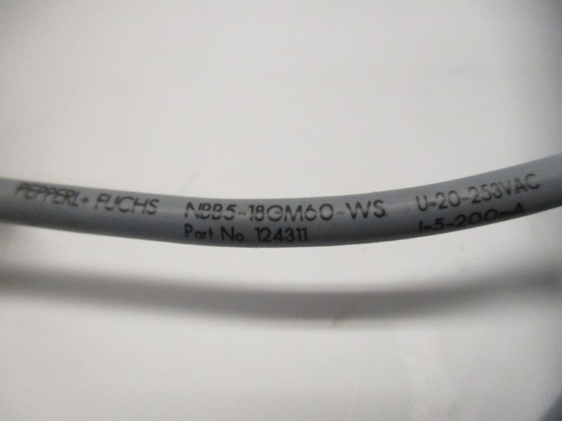 PEPPERL+FUCHS NBB5-18GM60-WS NSNP