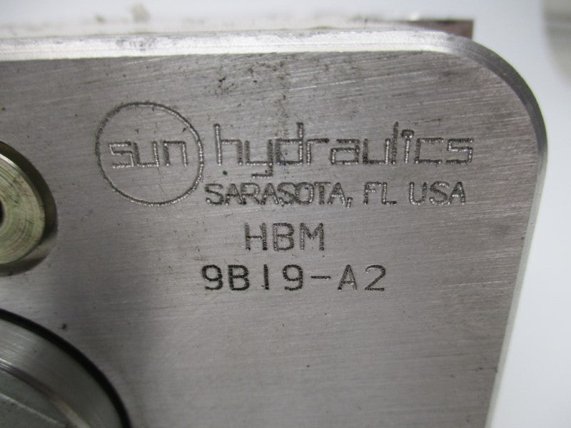 SUN HYDRAULICS HBM9B19-A2 UNMP