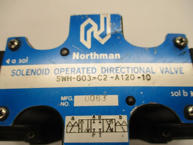 NORTHMAN SWH-G03-C2-A120-10 (AS PICTURED) UNMP