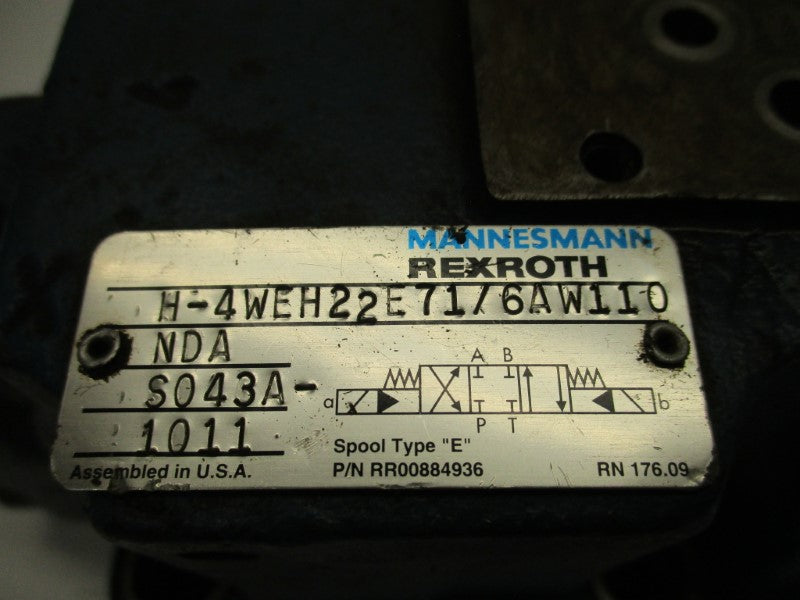 REXROTH H-4WEH22E71/6AW110 UNMP