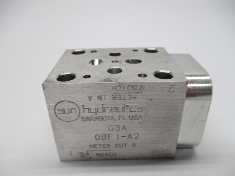 SUN HYDRAULICS GBA0BF1-A2 NSNP
