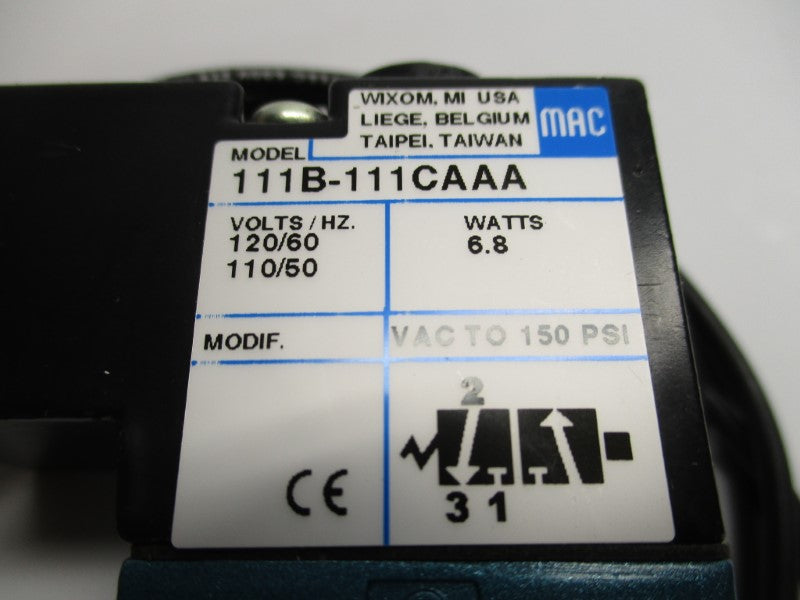 MAC 111B-111CAAA 110/120V 150PSI NSMP