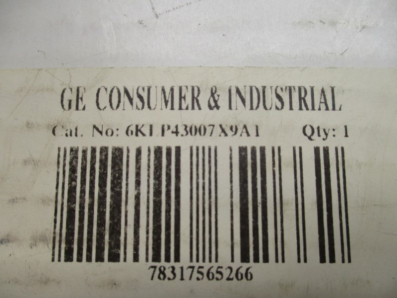 GENERAL ELECTRIC 6KLP43007X9A1 NSMP
