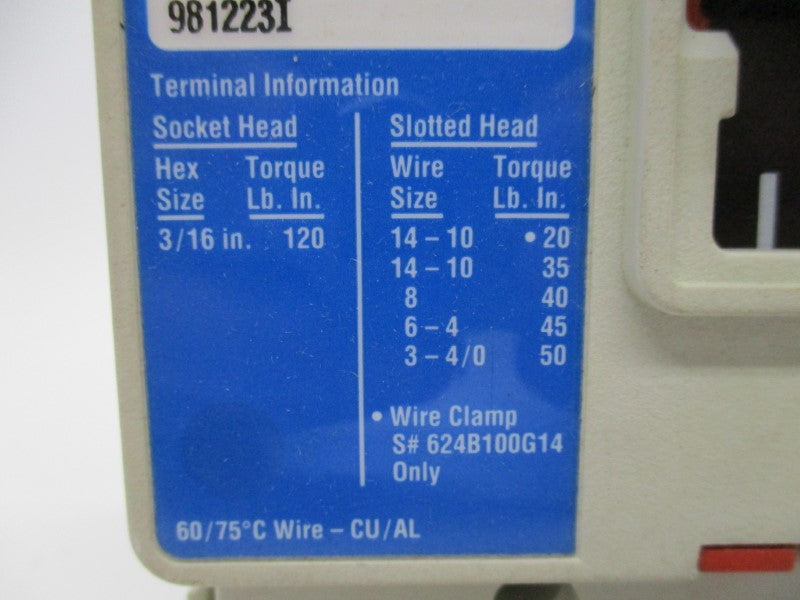 CUTLER HAMMER EHD3070 70A 480V NSNP