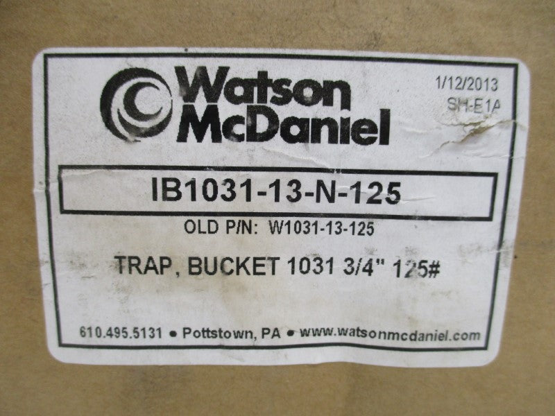WATSON MCDANIEL IB1031-13-N-125 NSMP