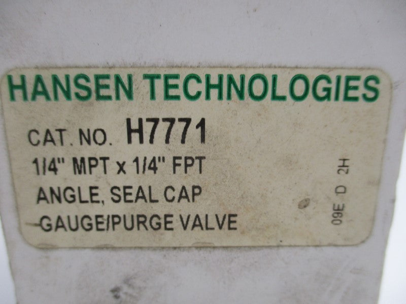 HANSEN TECHNOLOGIES H7771 NSMP