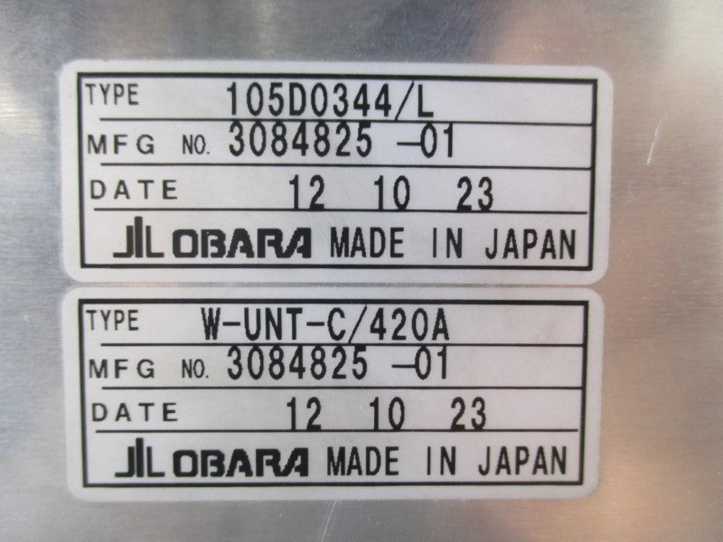 OBARA W-UNT-C/420A 105D0344/L UNMP