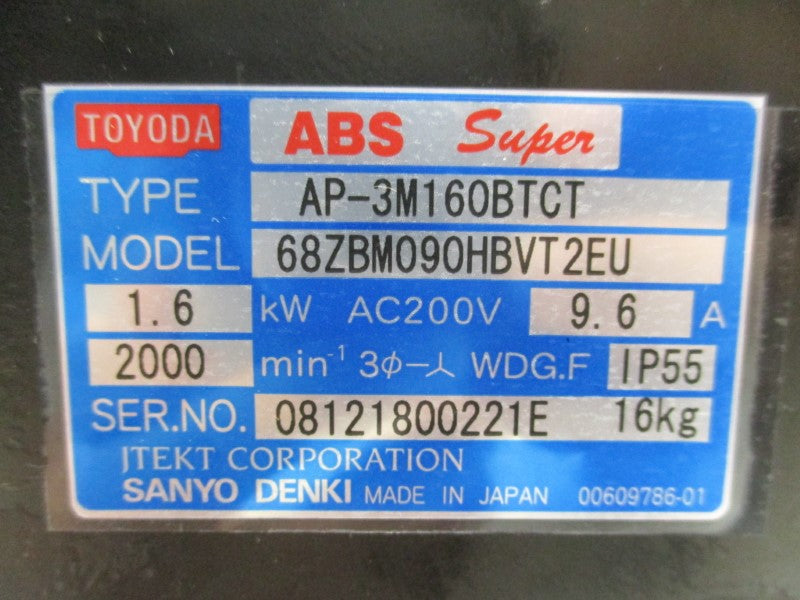 SANYO DENKI AP-3M160BTCT NSMP