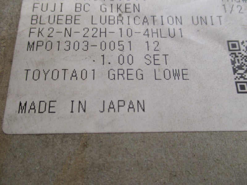 FUJI BC ENGINEERING FK2-N-22H-10-4HLU1 NSMP