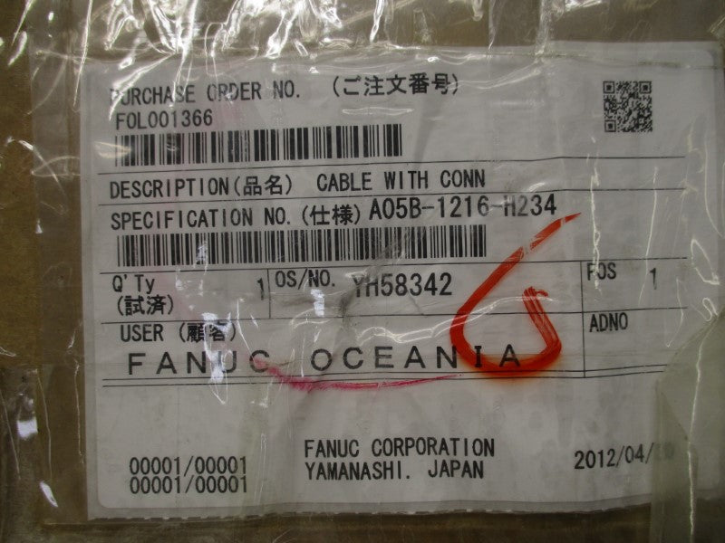 FANUC A05B-1216-H234 NSMP