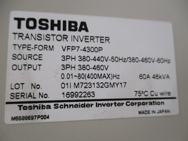 TOSHIBA VFP7-4300P NSMP
