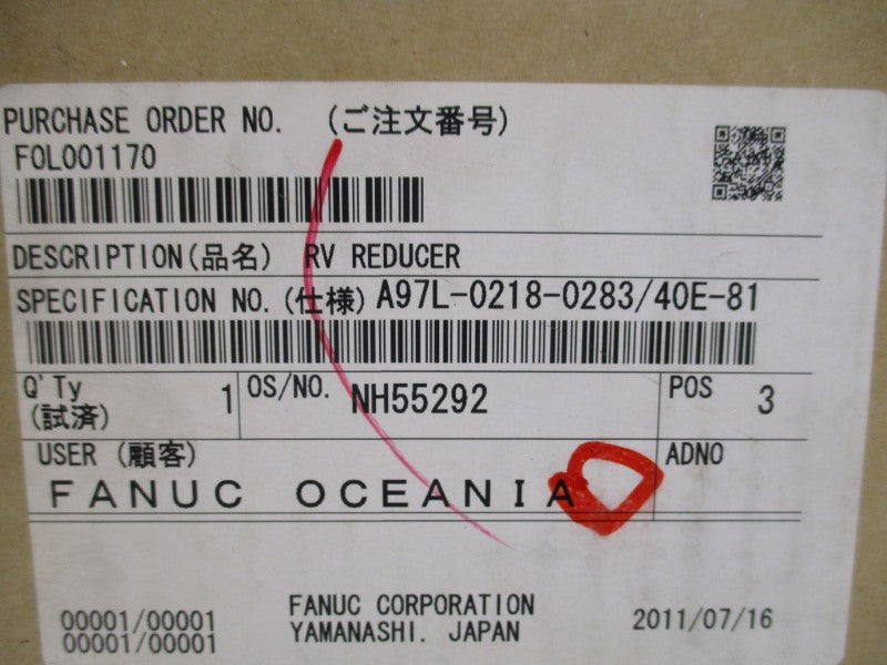 FANUC A97L-0218-0283/40E-81 NSFS
