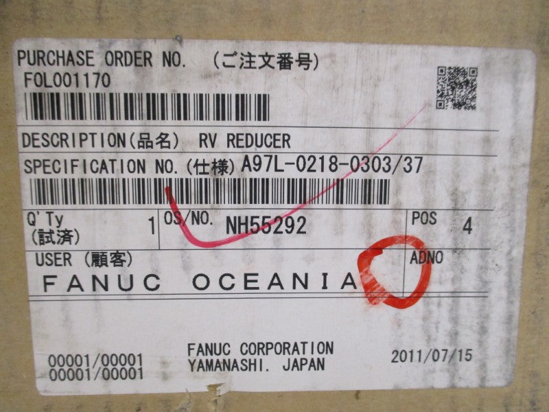 FANUC A97L-0218-0303/37 NSFS