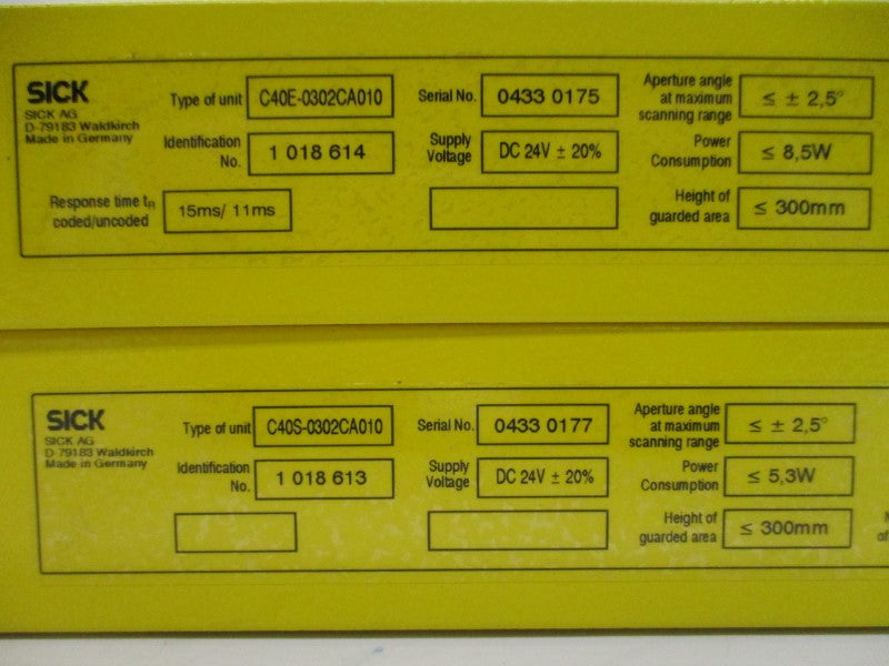 SICK C40E-0302CA010 C40S-0302CA010 NSMP