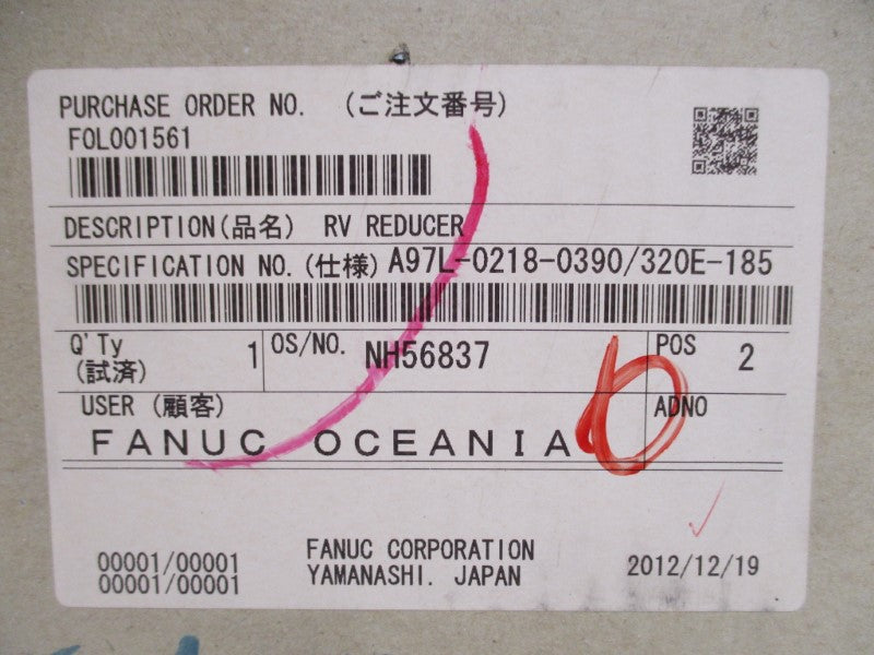 FANUC A97L-0218-0390/320E-185 NSFS