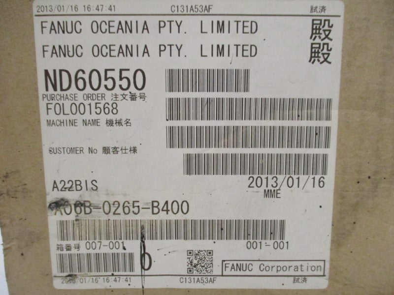 FANUC A06B-0265-B400 NSFS