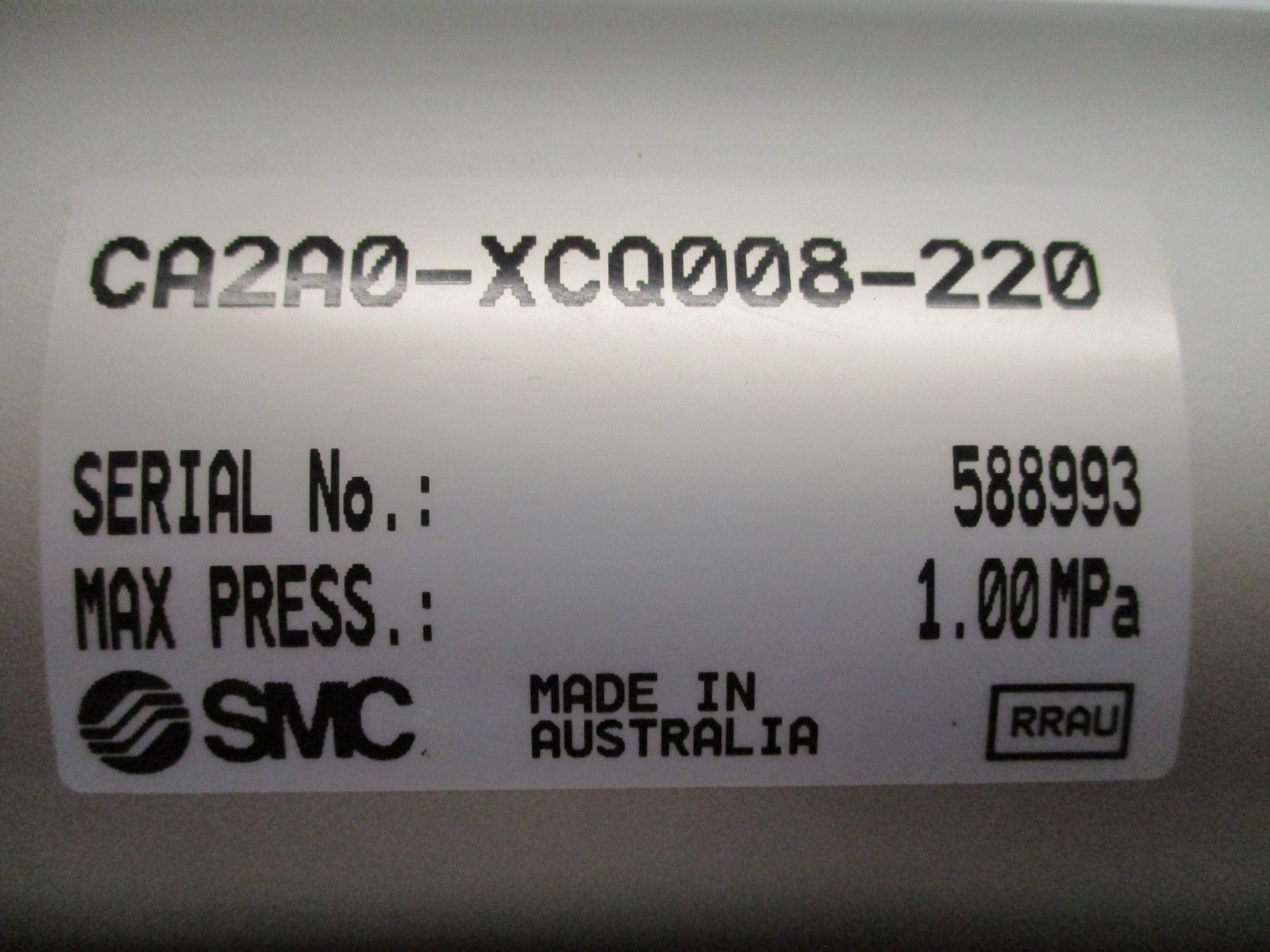 SMC CA2A0-XCQ008-220 NSMP