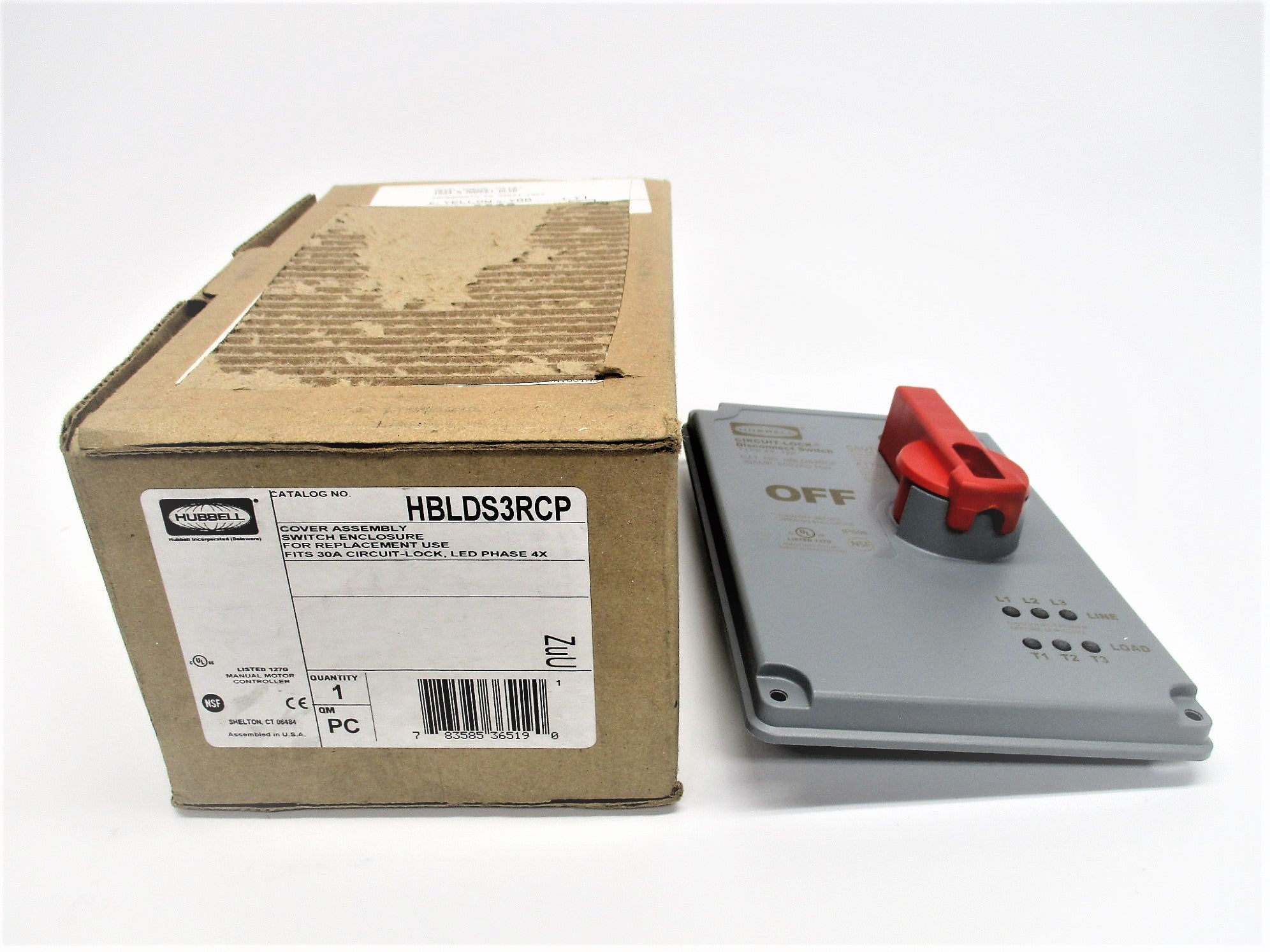 HUBBELL HBLDS3RCP NSMP