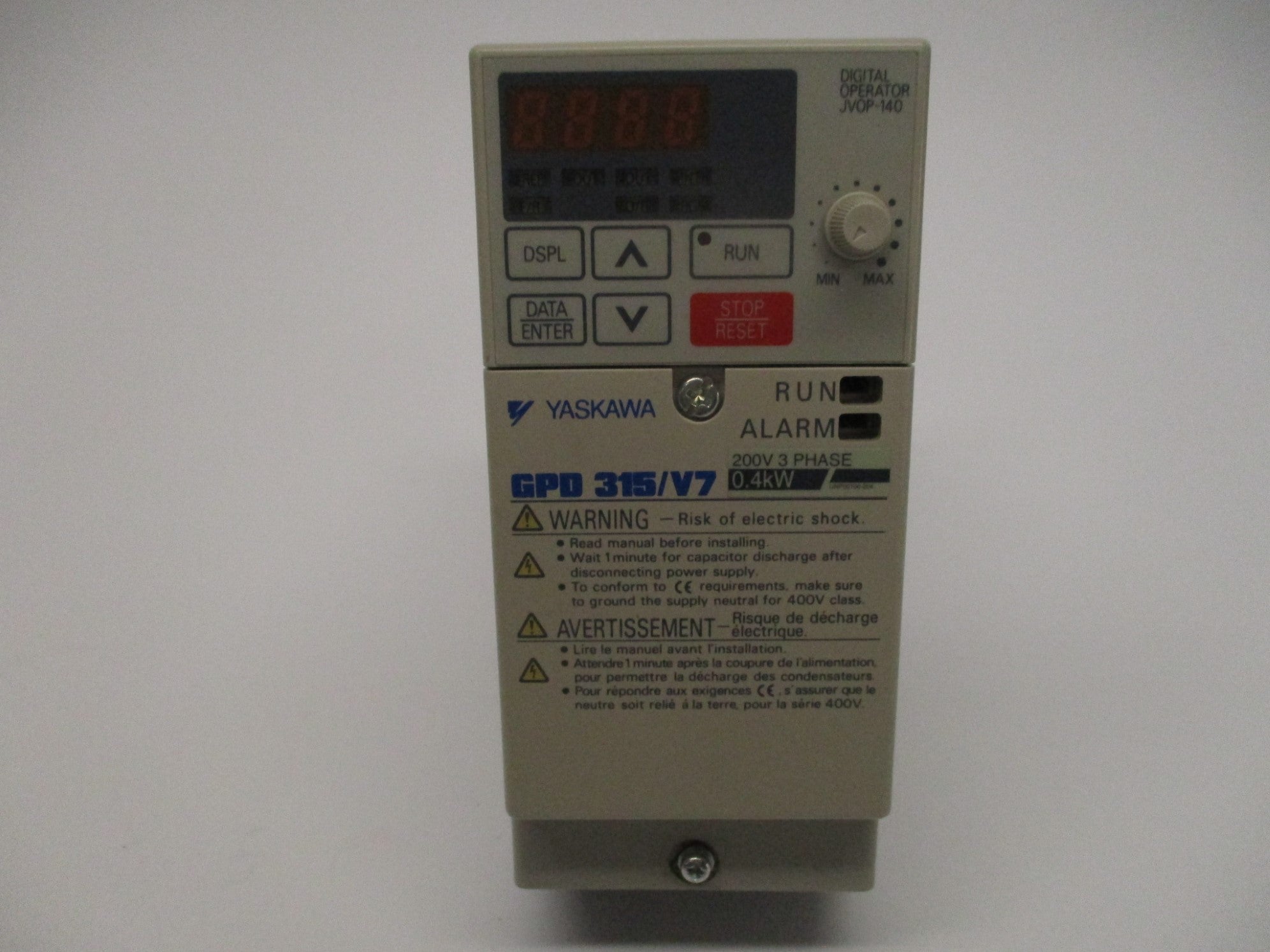 YASKAWA CIMR-V7AM20P4 NSMP