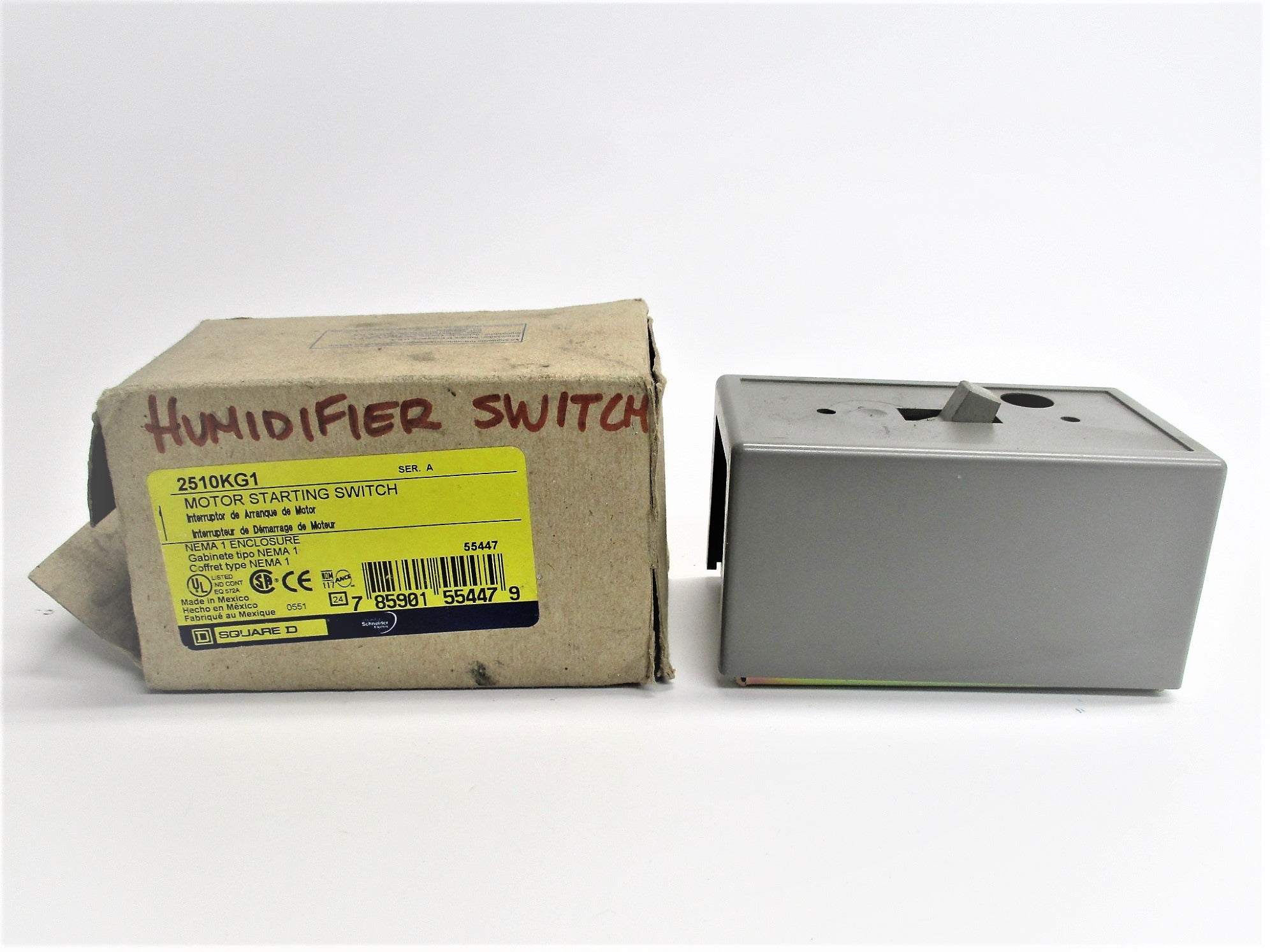SQUARE D 2510KG1 SER. A 600V 30A NSMP