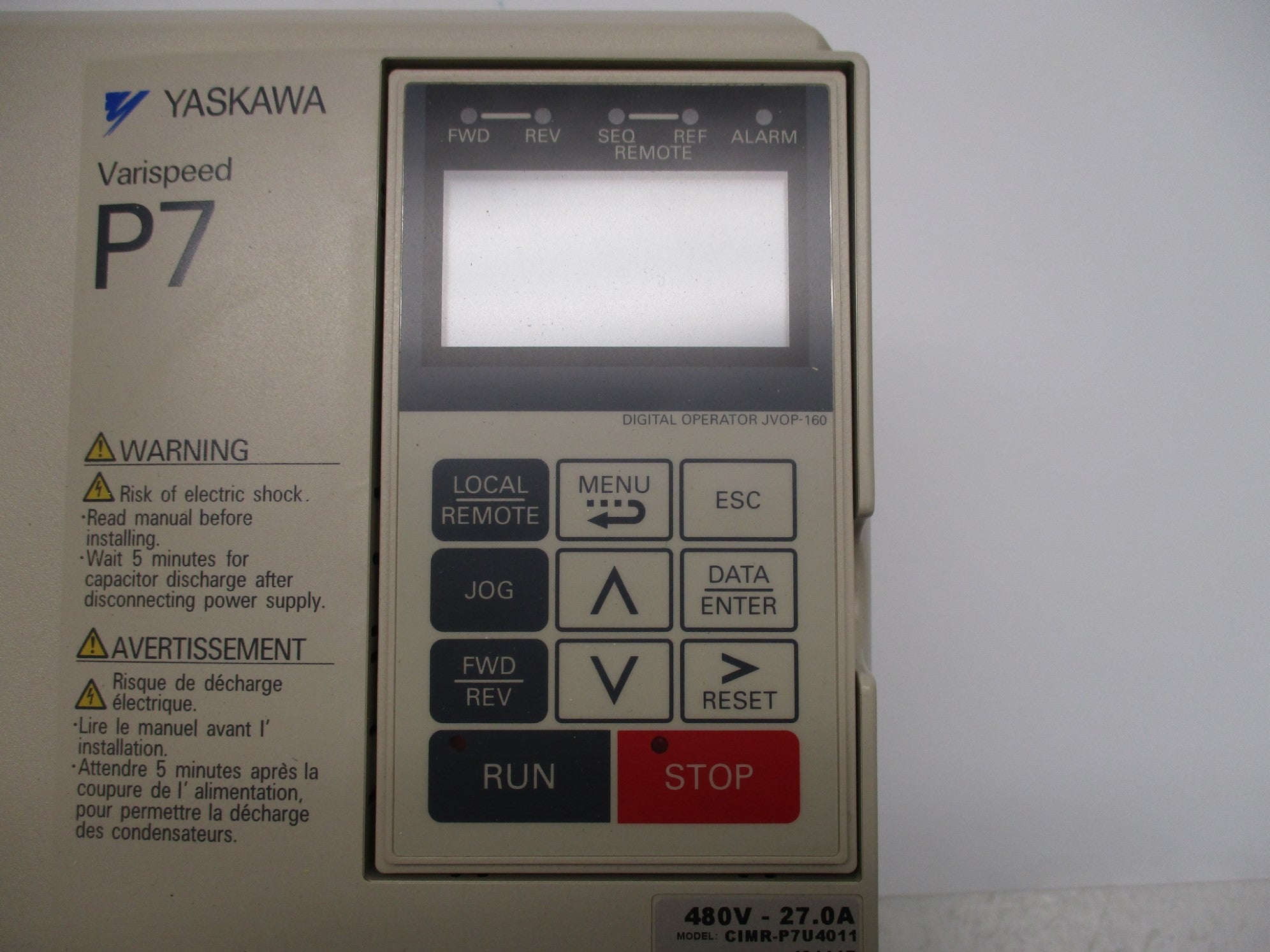 YASKAWA CIMR-P7U4011 NSMP