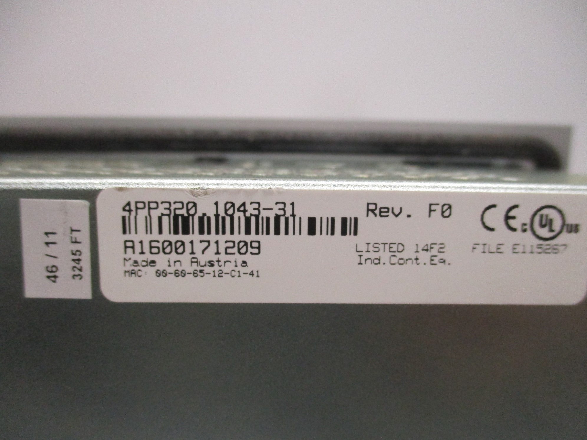 B&R AUTOMATION 4PP320.1043-31 NSMP
