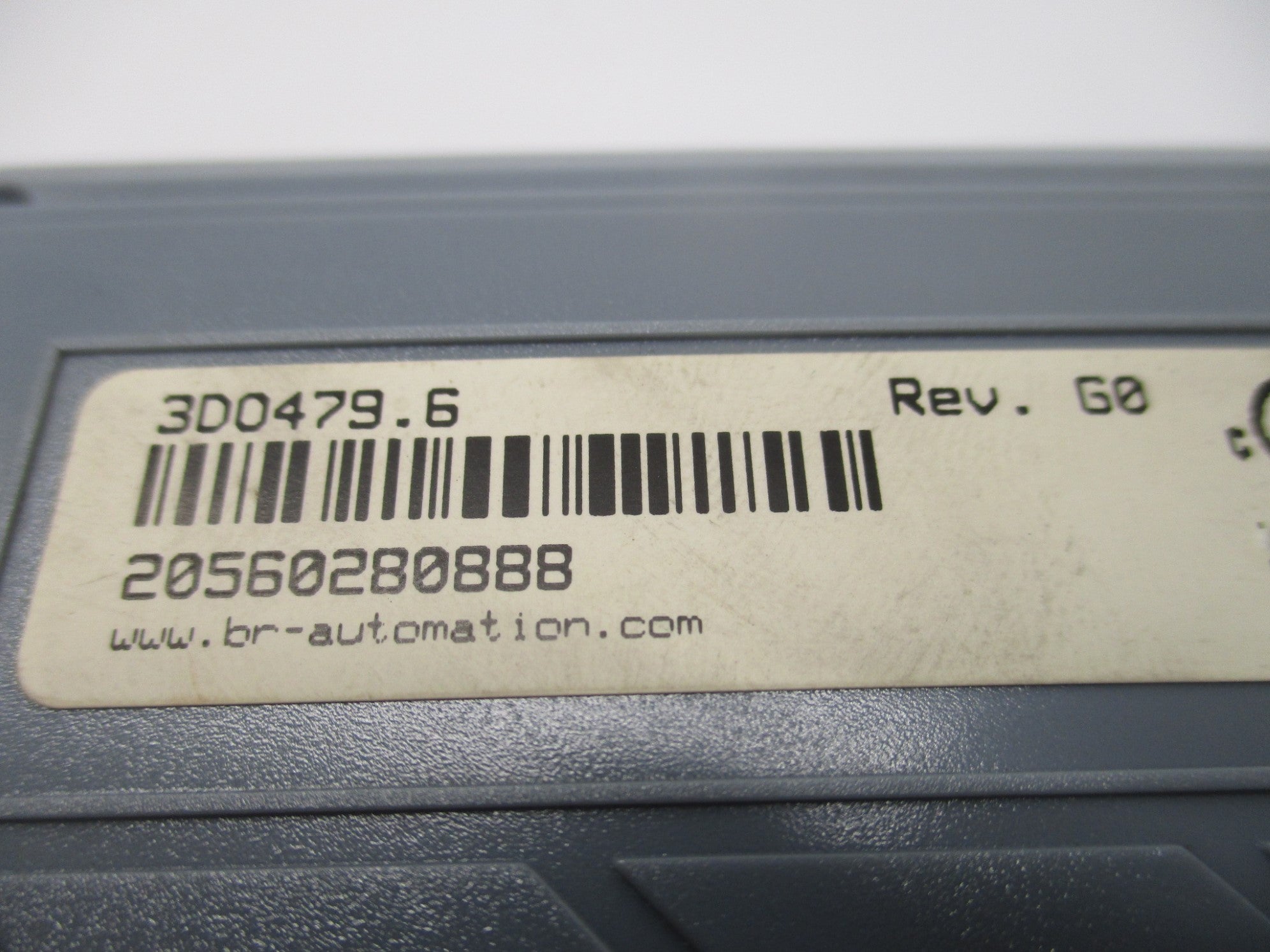 B&R AUTOMATION 3D0479.6 REV. G0 NSMP