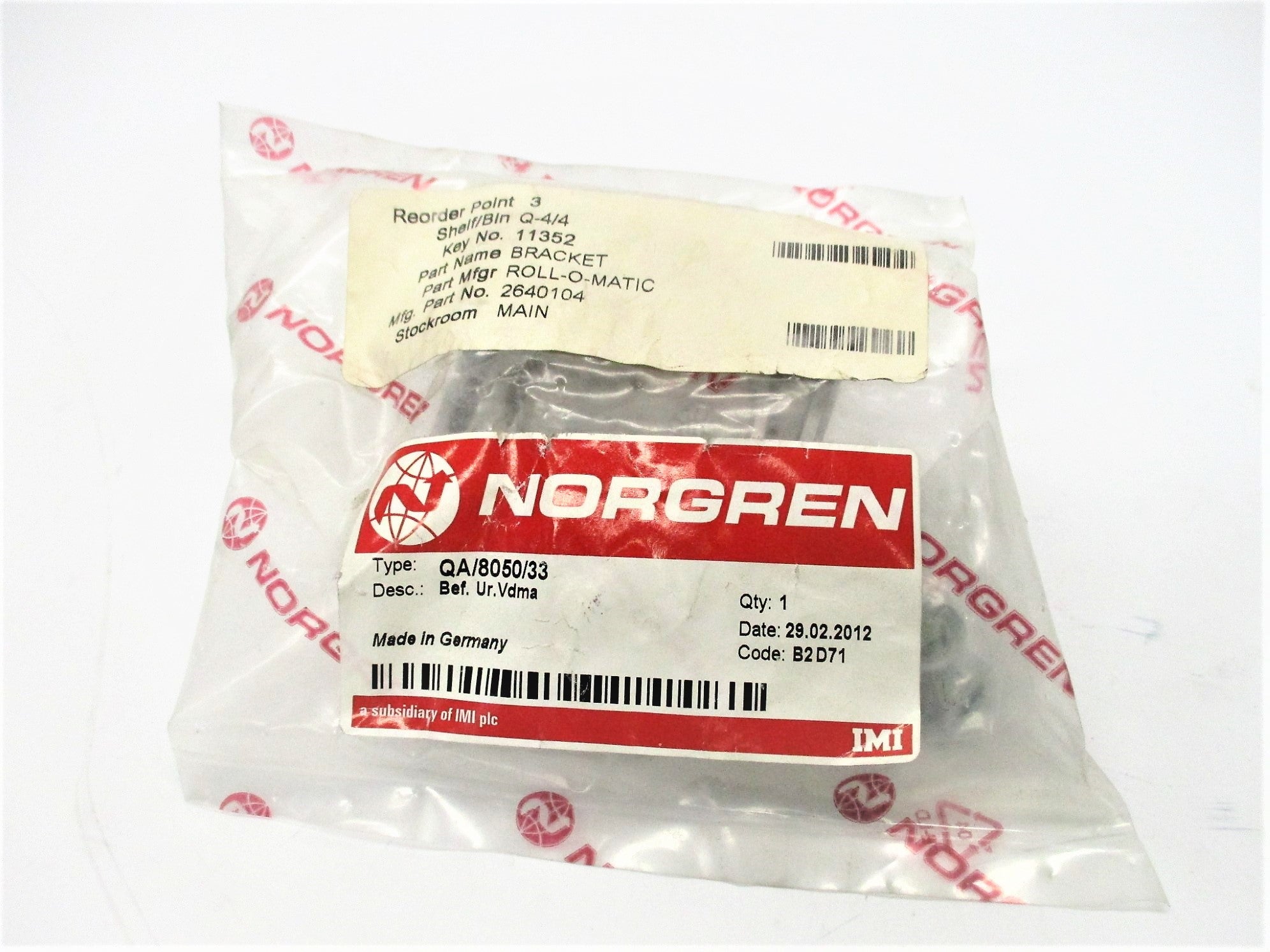NORGREN QA/8050/33 NSMP