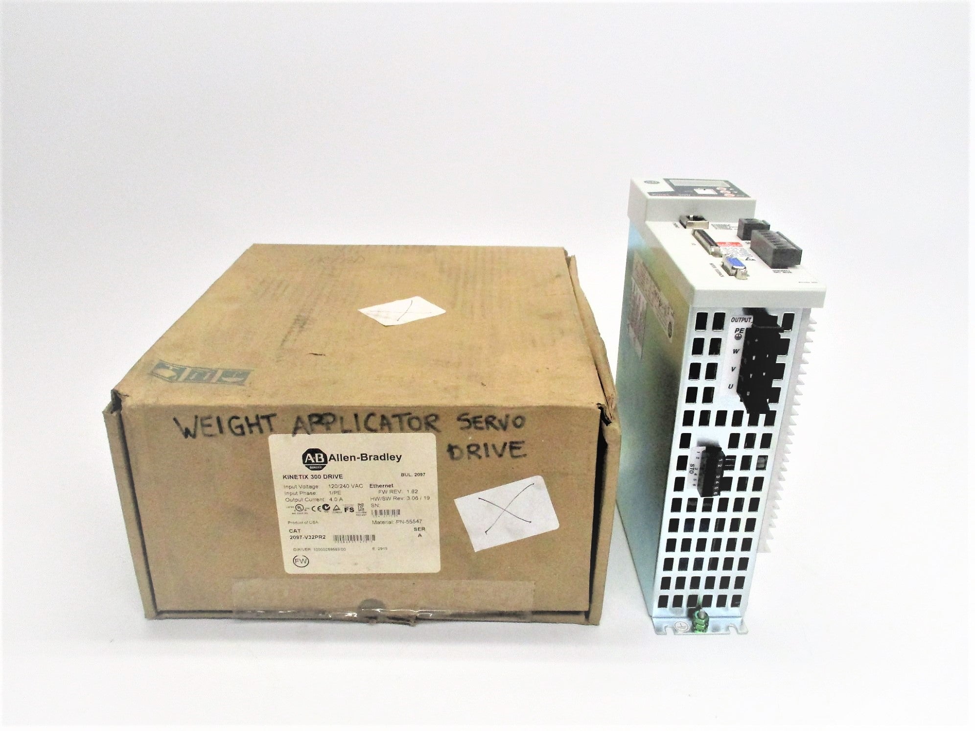 ALLEN BRADLEY 2097-V32PR2 SER. A F/W 1.82 NSMP