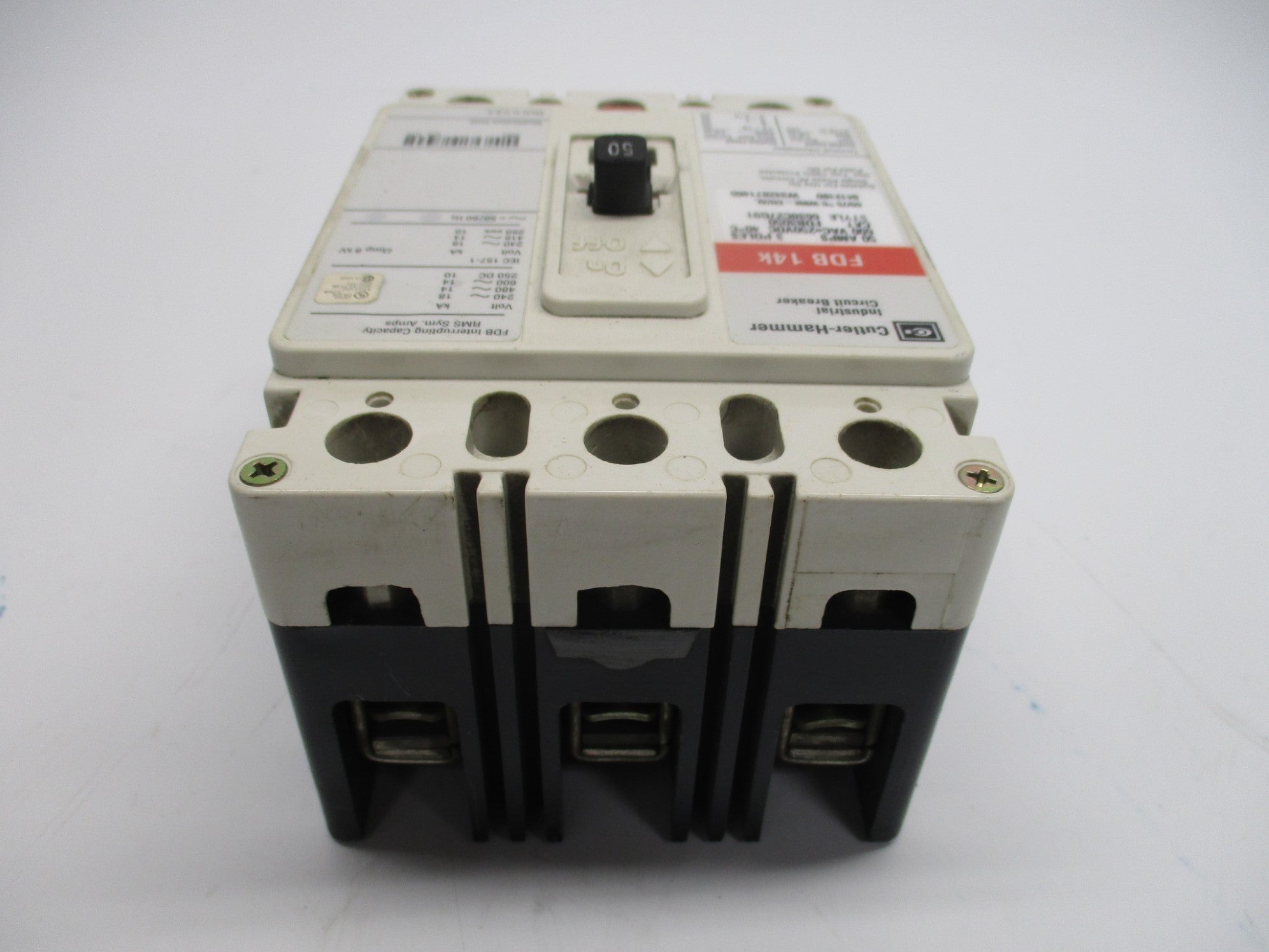 CUTLER HAMMER FDB3050 50A 600V (WHITE) NSNP