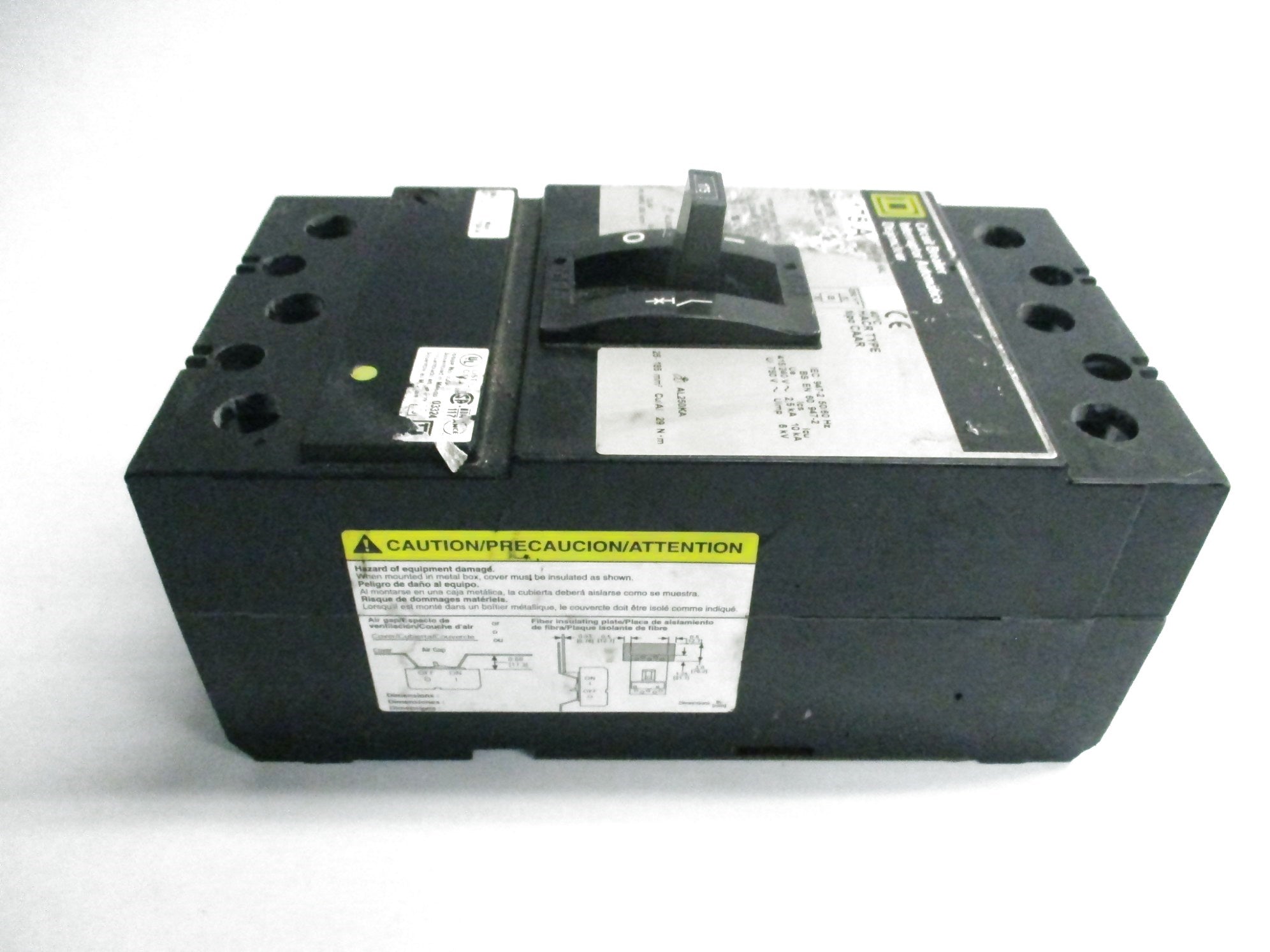 SQUARE D KAL36175 175A 600V (GREY) UNMP