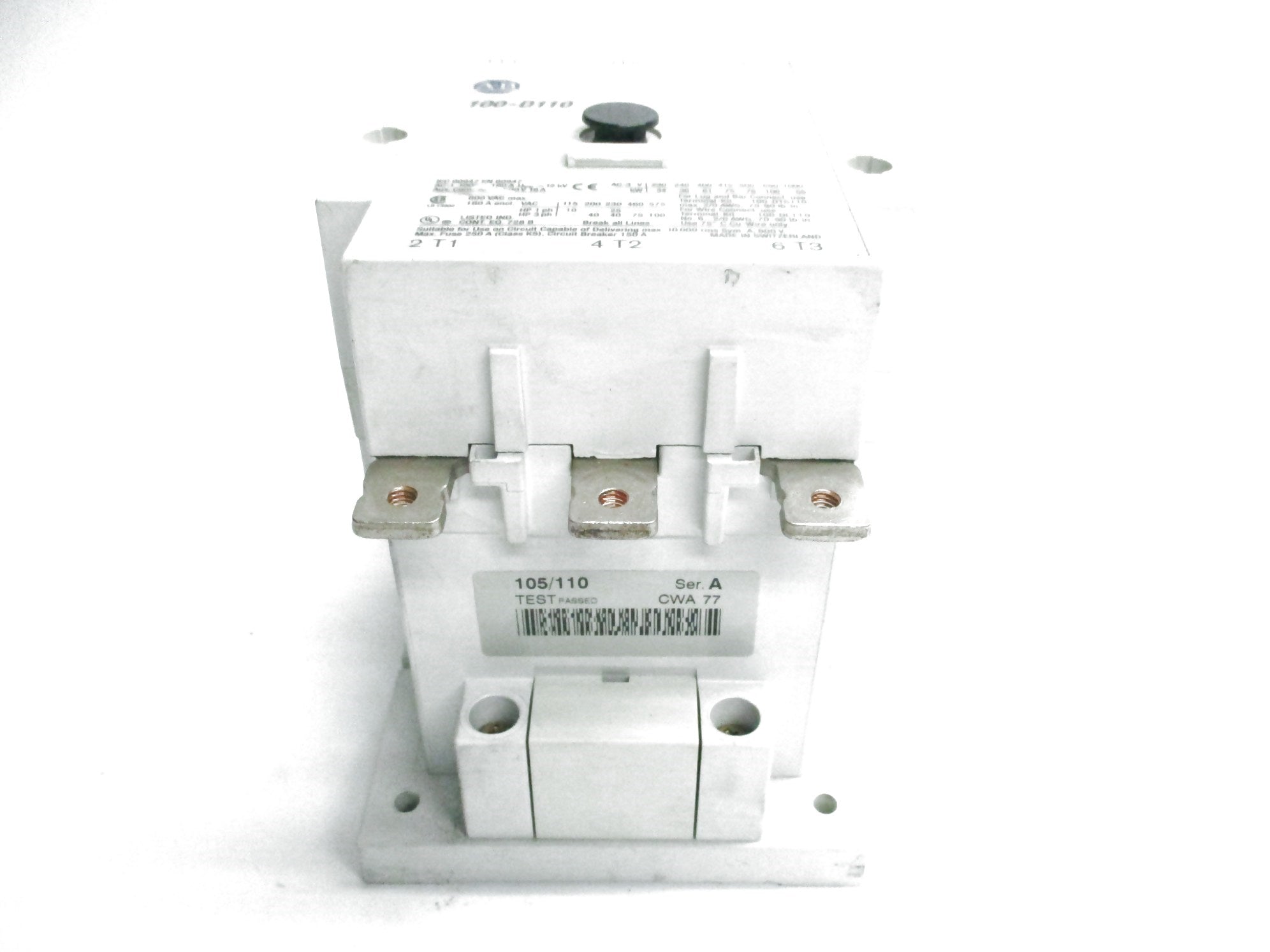 ALLEN BRADLEY 100-D110D00 SER. A 120V UNMP