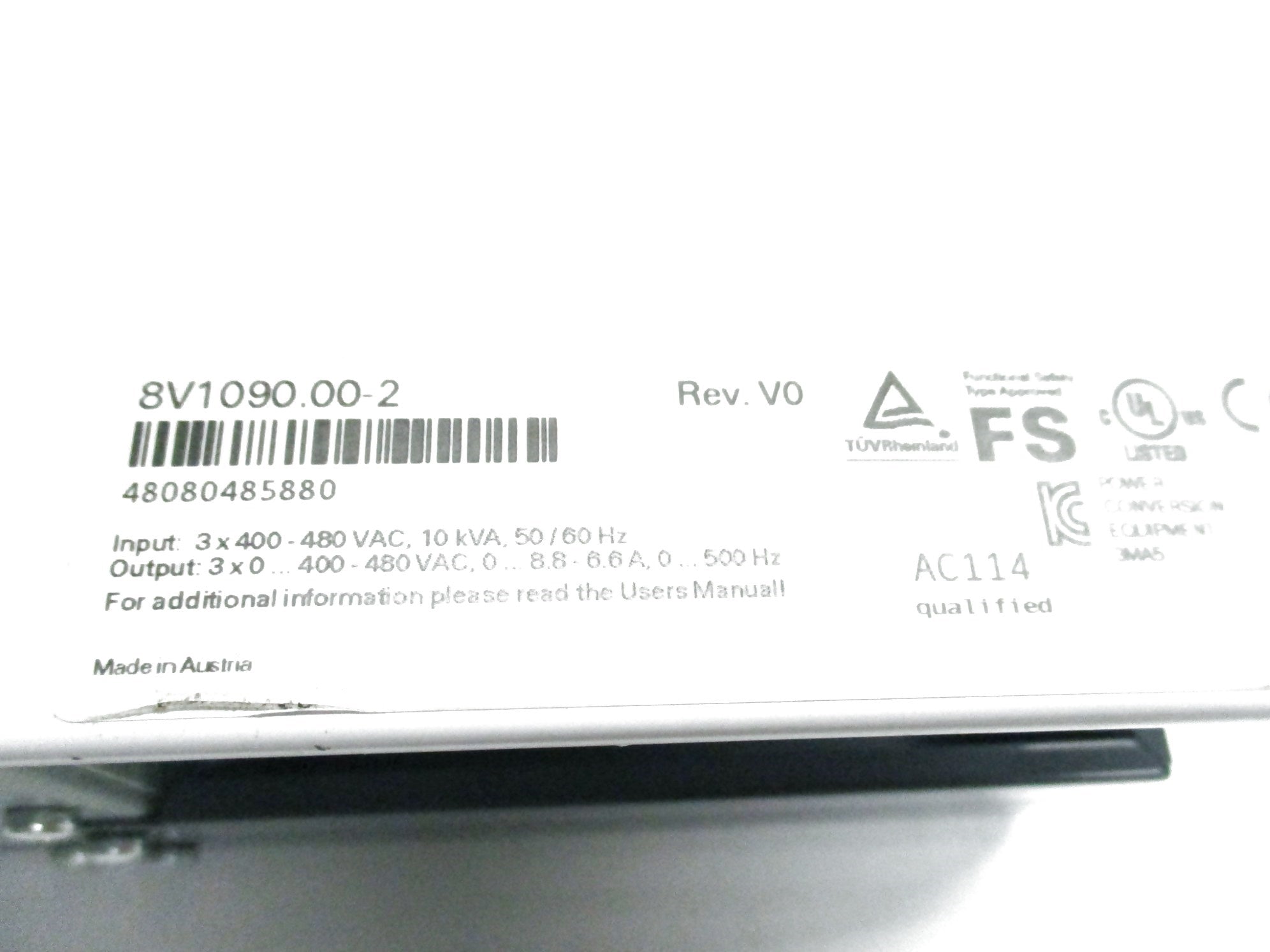 BR AUTOMATION 8V1090.00-2 NSMP