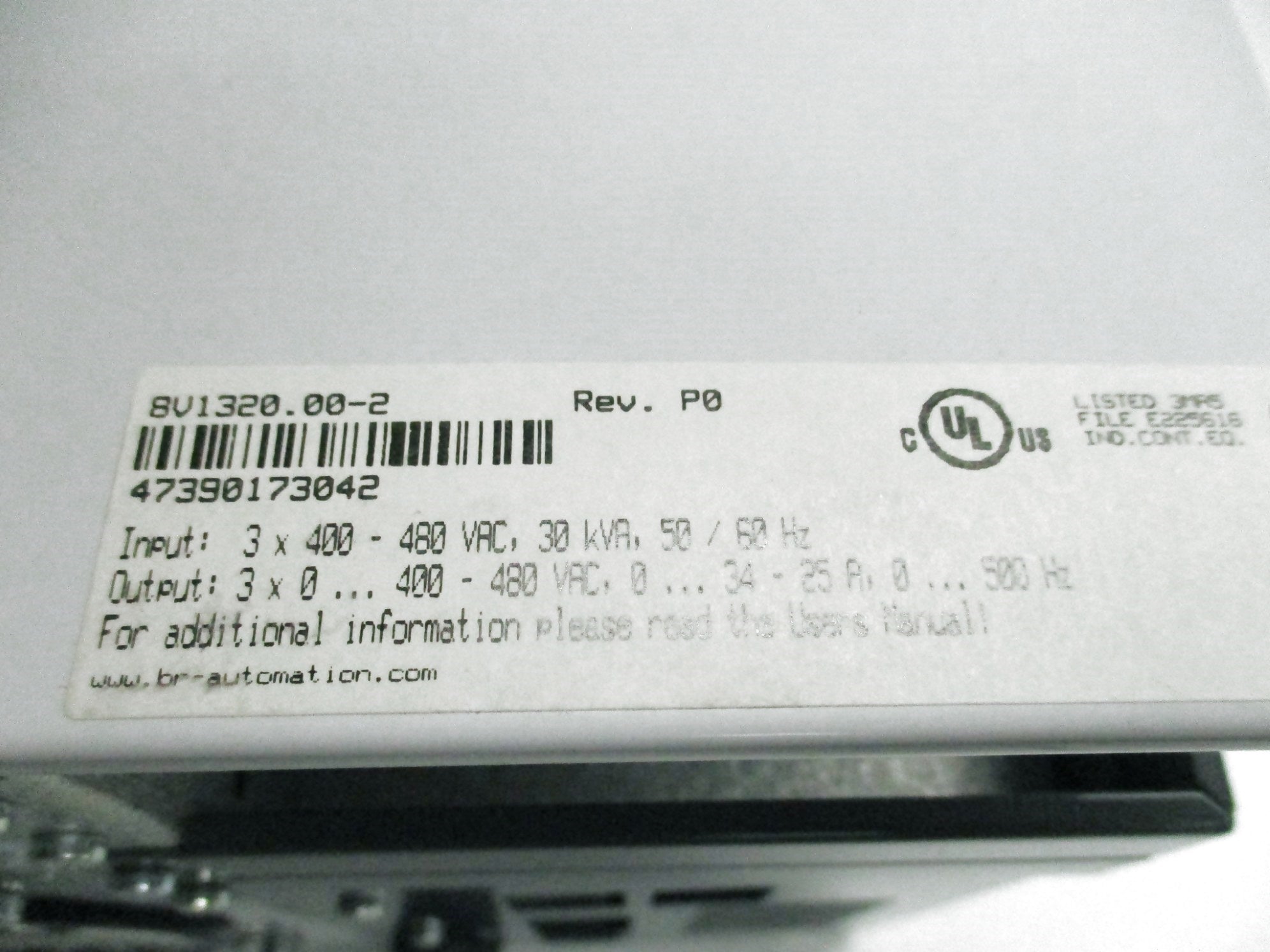 BR AUTOMATION 8V1320.00-2 NSNP