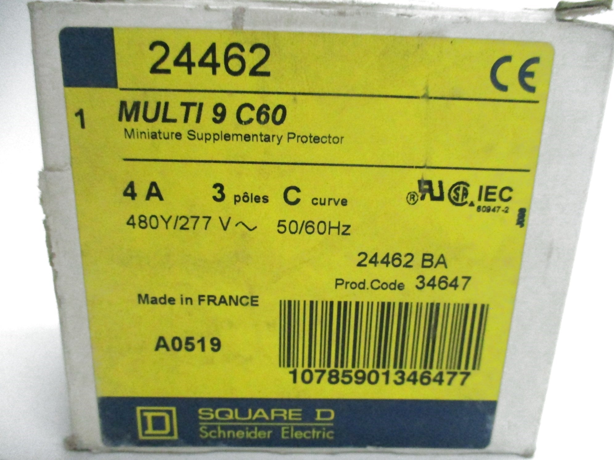 SQUARE D 24462 4A 480V NSMP